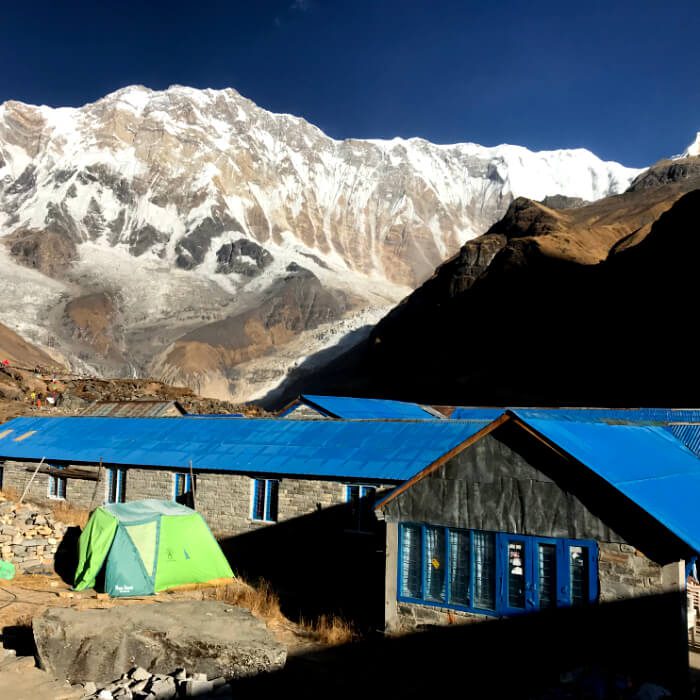 Teahouse at Annapurna Base Camp