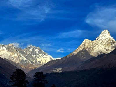 Mt Everest, Lotse and Amadamblam