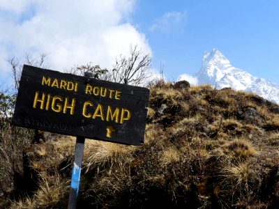 Mardi Himal Trek High Camp