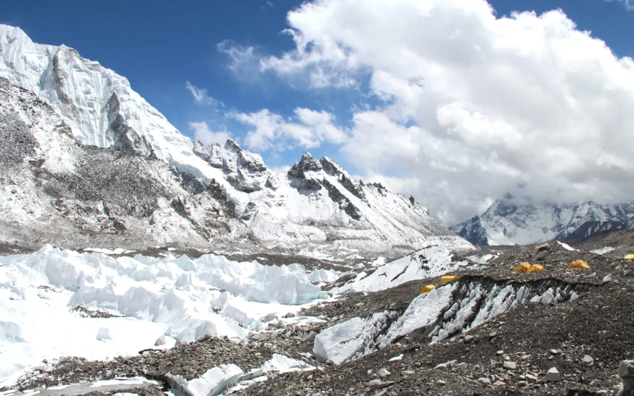Everest Base Camp, Gateway to the world’s highest peak.