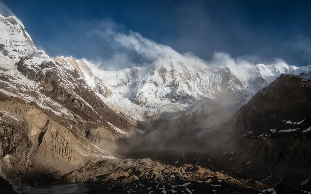 Annapurna Base Camp Mountain View